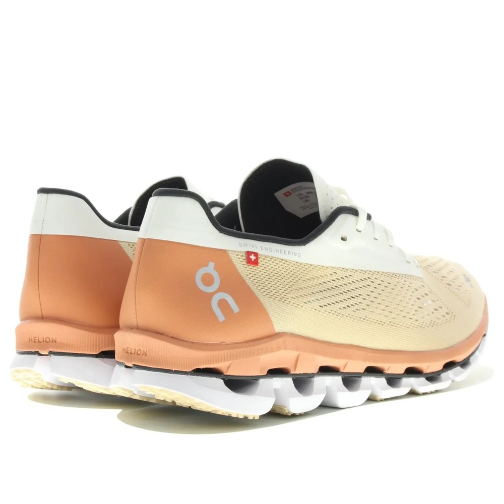 ON Cloudboom Women's Size 6 Running Shoes Tan Savannah/White Sneakers 37.99596 - Picture 3 of 7